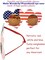 Pack of American Flag Sunglasses, USA Patriotic Party Glasses and Masks, Fun Plastic Eyewear for 4th of July, Independence Day, and Party Photo Props